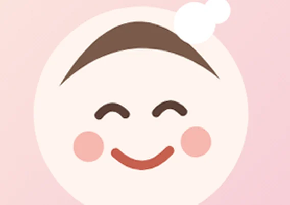 first smile, a drawing